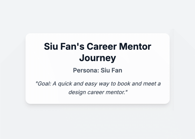 Interactive prototype — homepage